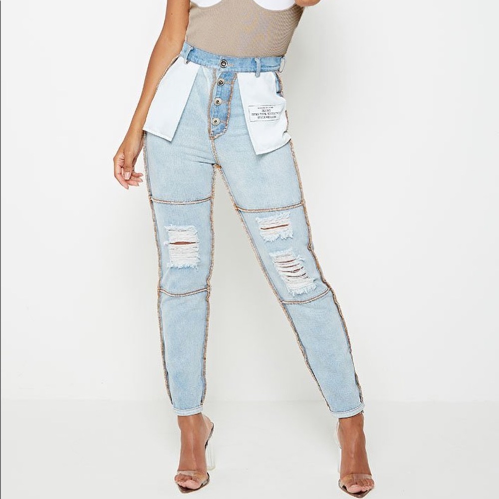 Inside out jeans